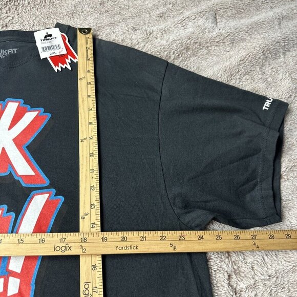 TrukFit Men's T-Shirt Truk Da Wurl Lil Wayne Short Sleeve Black Size 2XL  New - Picture 8 of 16